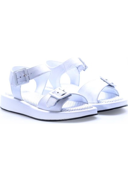 Hakiki Deri Kadın Klasik Sandalet 710ZA150