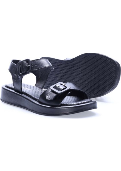 Hakiki Deri Kadın Klasik Sandalet 710ZA150
