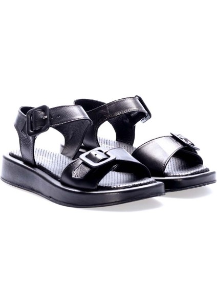 Hakiki Deri Kadın Klasik Sandalet 710ZA150