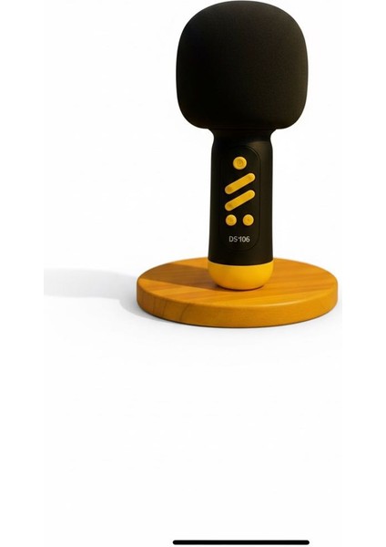 Bluetooth Karaoke Mikrofon Kablosuz Tasinabilir Hoparlör Efekt, Youtuber