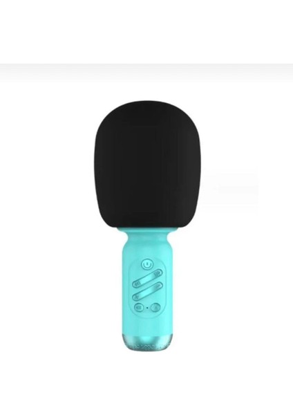 Bluetooth Karaoke Mikrofon Kablosuz Tasinabilir Hoparlör Efekt, Youtuber