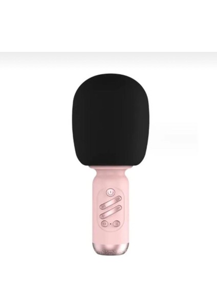 Bluetooth Karaoke Mikrofon Kablosuz Tasinabilir Hoparlör Efekt, Youtuber
