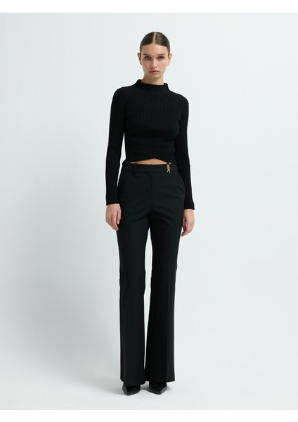 Beli Detaylı Triko Kazak Siyah 13945644000 modelleri