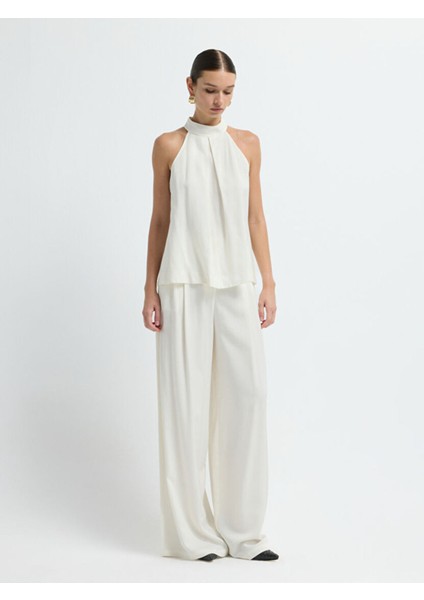 Halter Yaka Bluz Kemik 11545746000 modelleri