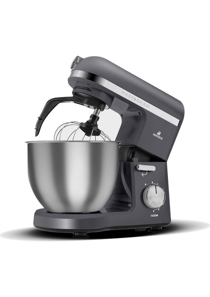 Chef Pro Çift Kollu Mutfak Şefi 1500 W Space Gray