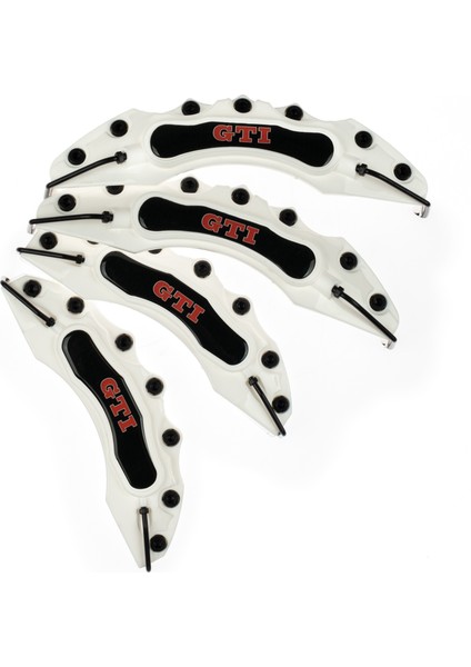 Beyaz Gtı (Kırmızı) 4'lü Kaliper Seti Yapıştırma Logolu fiyatları