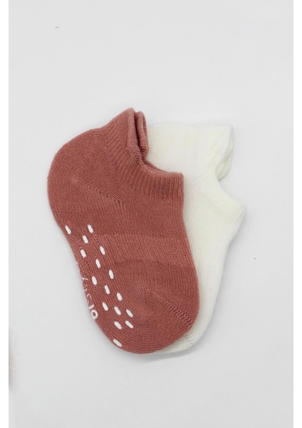 2li Sneakers Kaymaz Colours Penye Çorap 20104 Ekru Pudra fırsatları