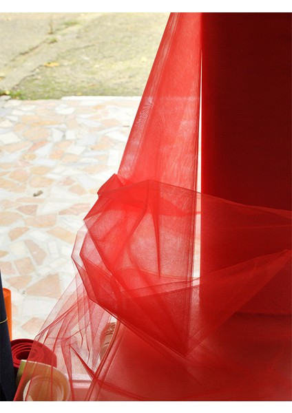 Kristaltül 150 x 100 cm Kırmızı fiyatları