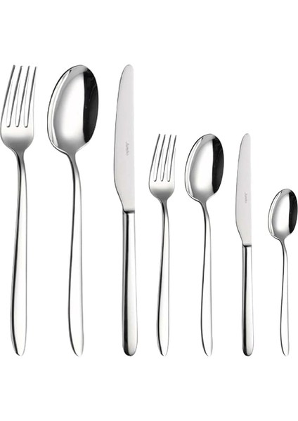 9400 84 Parça 12 Kişilik Çatal Kaşık Bıçak Takımı