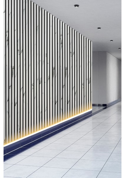 Mdf Ahşap Akustik Duvar Paneli 100X275 cm - Mermer (PVC) indirimleri