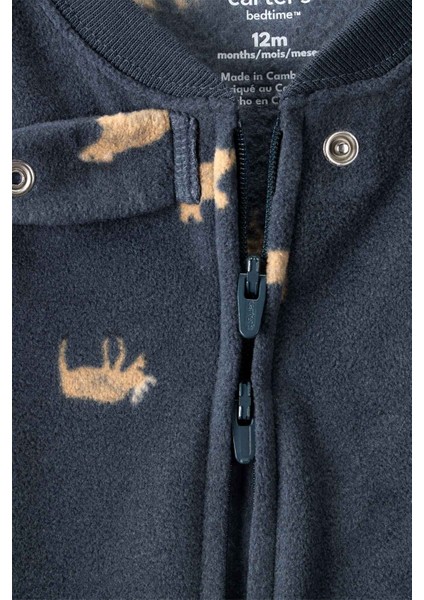 Erkek Bebek Siyah Polar Tulum fiyatları