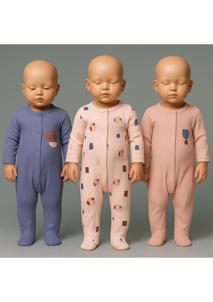 251072 Bebek Shapehant Patikli 3'lü Tulum modelleri