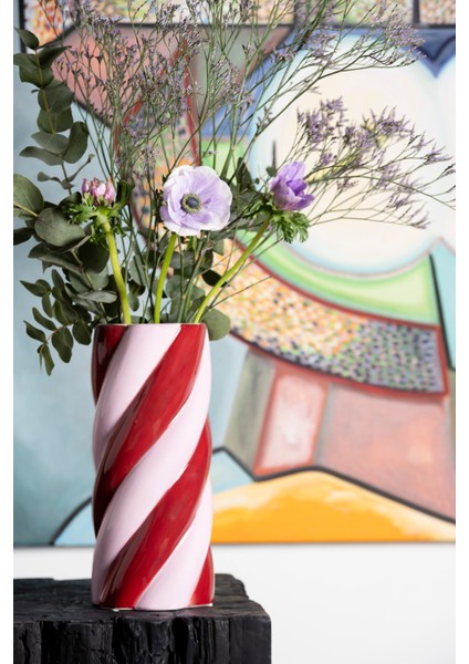 Camila Amor Del Color El Boyaması Lila Vazo fiyatları