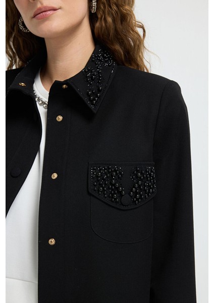 Cepli Çakım Detaylı Gömlek Siyah 13045711000 fiyatları