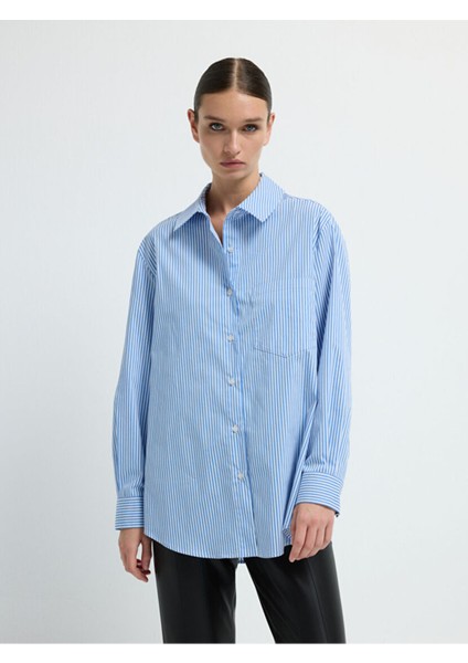 Uzun Kollu Gömlek C.mavi 13045802000