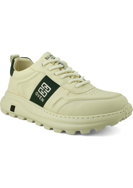 565 1 25KA Erkek Sneaker Günlük Ayakkabı Bej