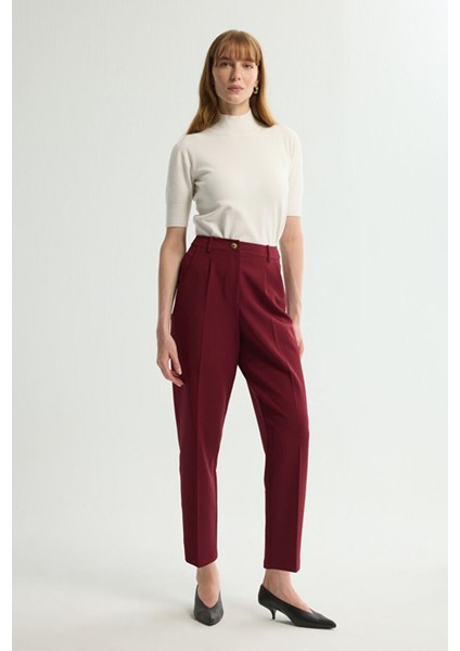 Cepli Pileli Pantolon Bordo 153L9405001 indirimleri
