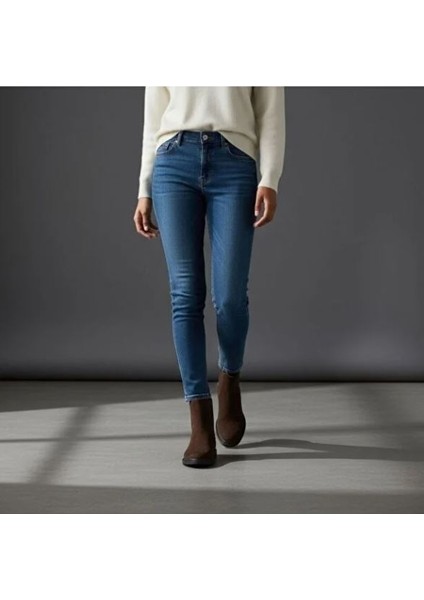 Kahve Süet Hakiki Deri Iki Yandan Lastikli Gold Aksesuarlı Kadın Chelsea Bot fırsatları