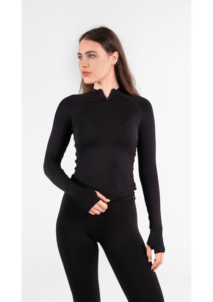 Vistara Fermuarlı Spor Uzun Kol Active Üst