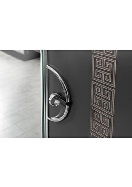 Daffy Dark Genç Odası Takımı Yonga Levha Malzemeden 4 Parça Metal Ayaklı Gri