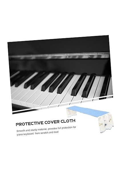 Piyano Koruyucu Kılıf Polyester Klavye Kılıfı Piyanolar Için Çıkarılabilir Piyano Klavye Etiketi fiyatları