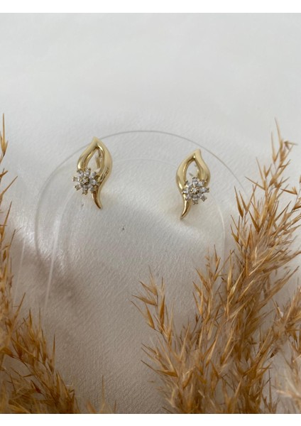 Çiçek Detaylı Xupıng Çelik Küpe fiyatları