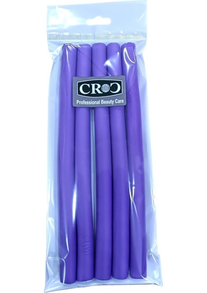 Croc 1240 Sosis Bigudi 5li Mor BOY:22CM Çap:1.5cm modelleri