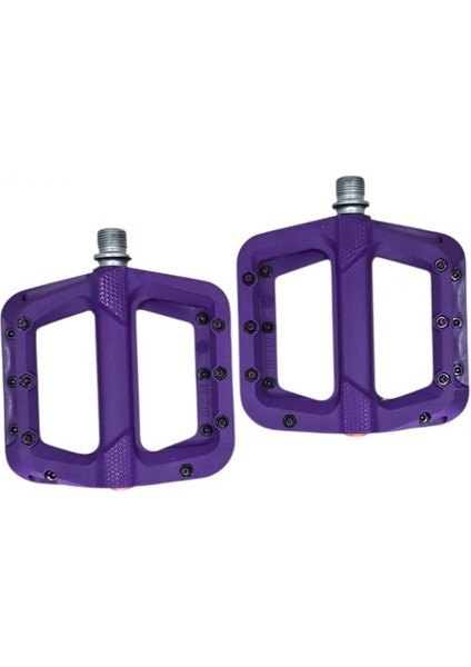 Mor Gri HF-710 Rulmanlı Pedal – Dayanıklı Gövde, Değiştirilebilir Pimli, Mtb & Bmx Uyumlu