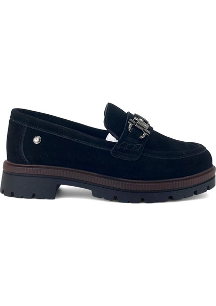 3195 25KA Kadın Günlük Ayakkabı Siyah Süet fiyatları