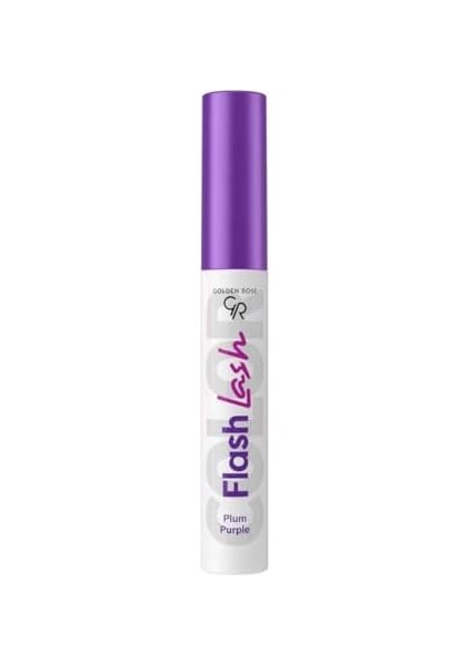 Golden Rose Flash Lash Colered Mascara No: 07 Plum Purple - Renkli Maskara modelleri