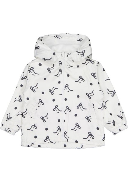 Polarlı Fiyonk Baskılı 2-5 Yaş Yağmurluk