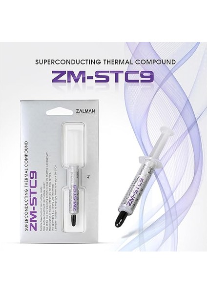 Zm-Stc9 Super Iletken 4gr Yuksek Performanslı Termal Macun Termal Iletkenlik 9.1 W/m-K fiyatları