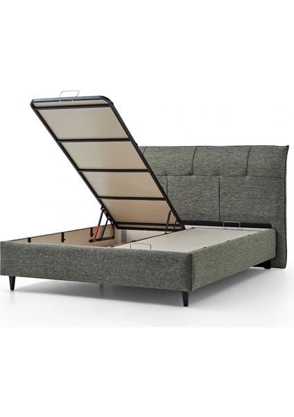 Solid Sandıklı Bazalı Karyola - 160 cm - Başlıksız fiyatları