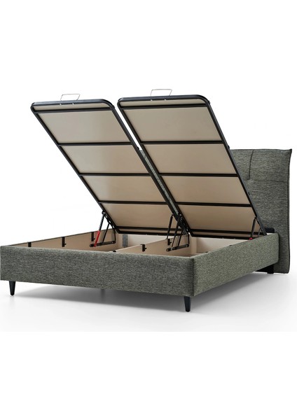 Solid Sandıklı Bazalı Karyola - 160 cm - Başlıksız modelleri