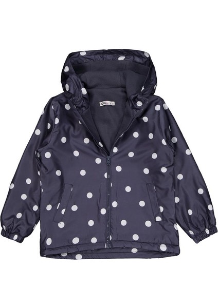 Polarlı Puan Baskılı 6-9 Yaş Yağmurluk modelleri