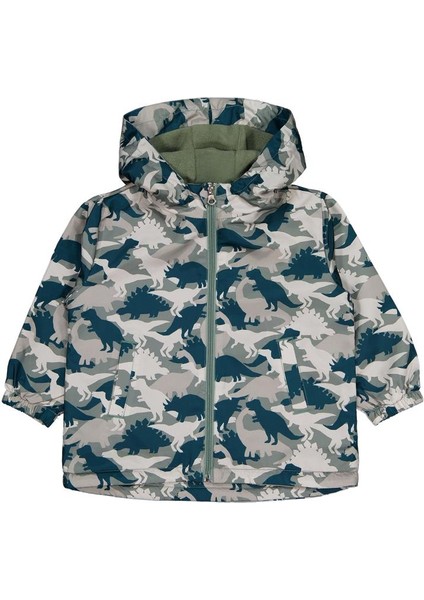 Dinozor Baskılı 2-5 Yaş Yağmurluk - Haki 4-5 Yaş fiyatları