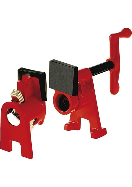 BPC-H12 Boru Kelepçeleri, 1,27 Cm, H-Stil, Kırmızı