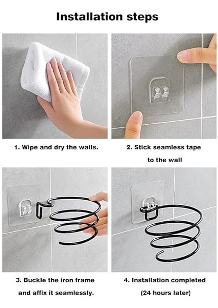 Fön Makinesi Askısı Saç Kurutma Makinesi Tutacağı Yapışkanlı fırsatları