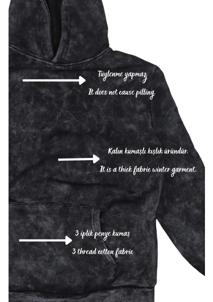 Unisex Jack Cactus Sırt Baskılı Kapüşonlu Yıkamalı Sweatshirt, Oversize Travis Scott Retro Hoodie fırsatları