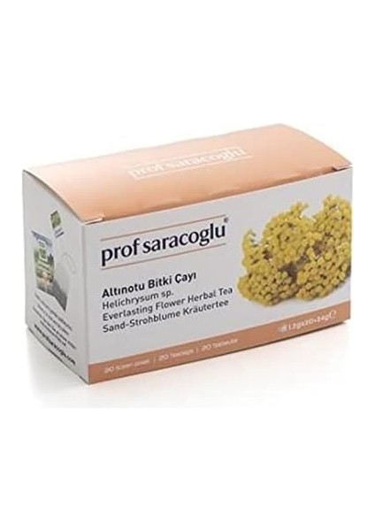 Prof Saracoglu Altınotu 20'li Bitki Çayı