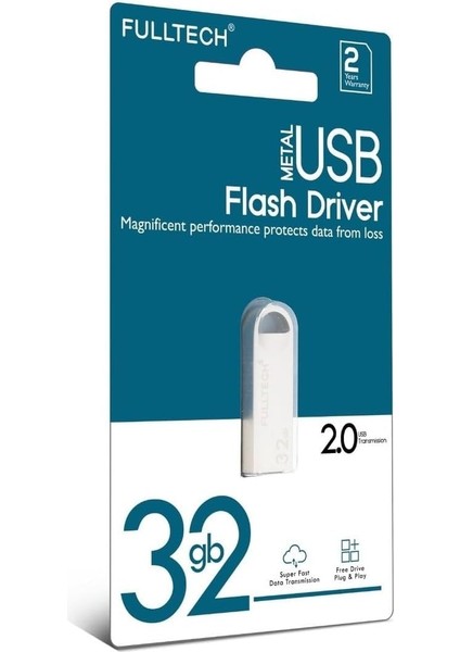 32 GB USB Bellek (Yüksek Hızlı) Metal USB 3.0 Trler Okuma Hızı Up To 100 MB