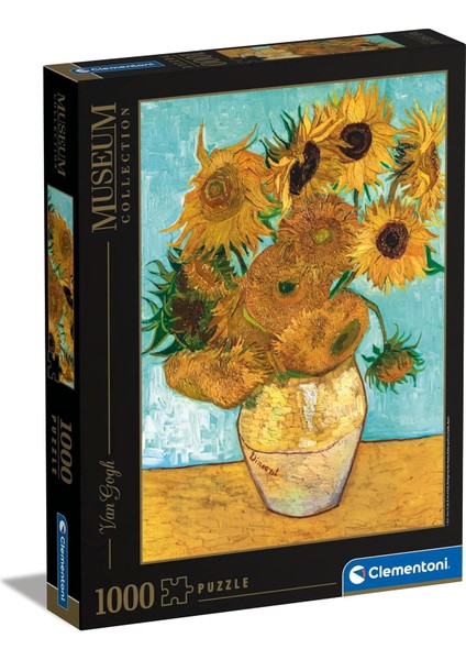 - 1000 Parça Museum Yetişkin Puzzle - Van Gogh “sun ”