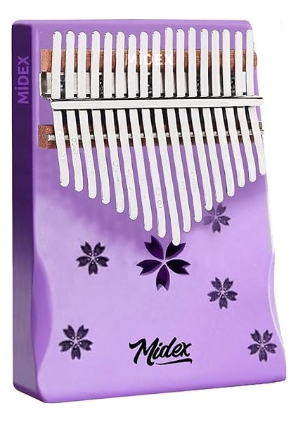 KLX-870 Mor Renk Yüksek Kaliteli Ahşap Kalimba 17 Tuşlu Full Set fiyatları