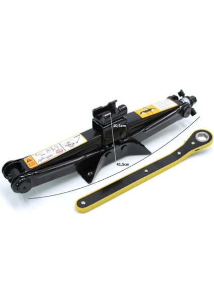 Kaldırması Kirikosu 1,7 Ton Makas Cırcır Kriko Otomatik modelleri