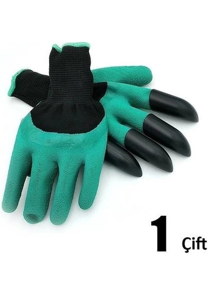 Toprak Kazma Ekme Çapalama Için Korumalı Bahçe Bahçivan Eldiveni fırsatları