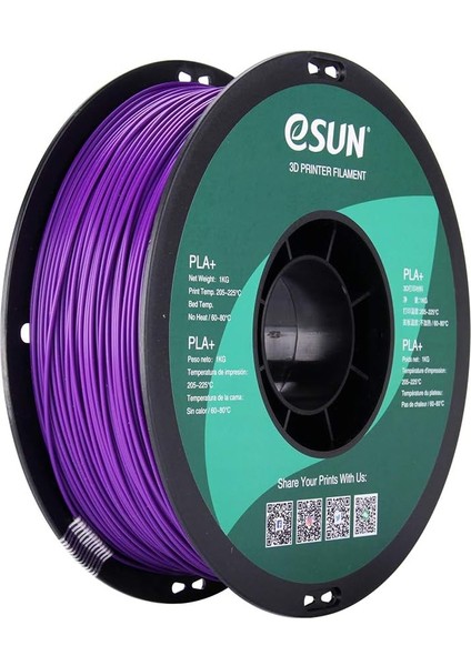 Pla + Filament 1.75 mm Mor