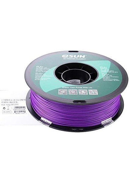 Pla + Filament 1.75 mm Mor modelleri