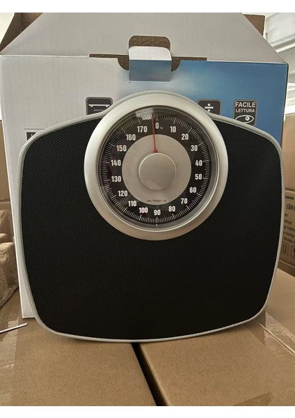 180 kg Kapasiteli Geniş Ekranlı Mekanik Baskül