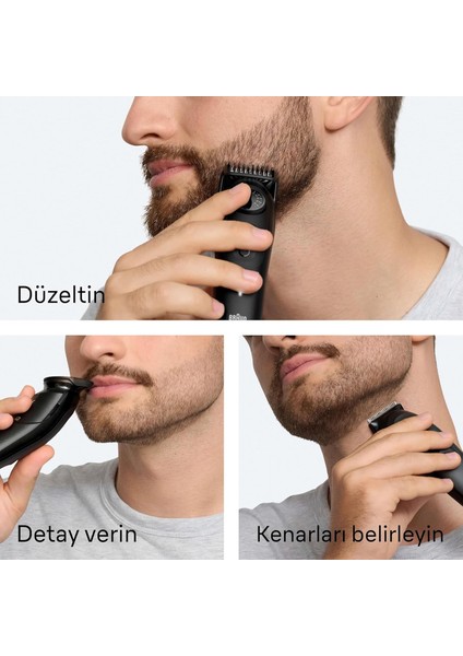 Sakal Düzeltici Series 5, +4 Aksesuar, 40 Uzunluk, Keskin Bıçak, BT5520 indirimleri