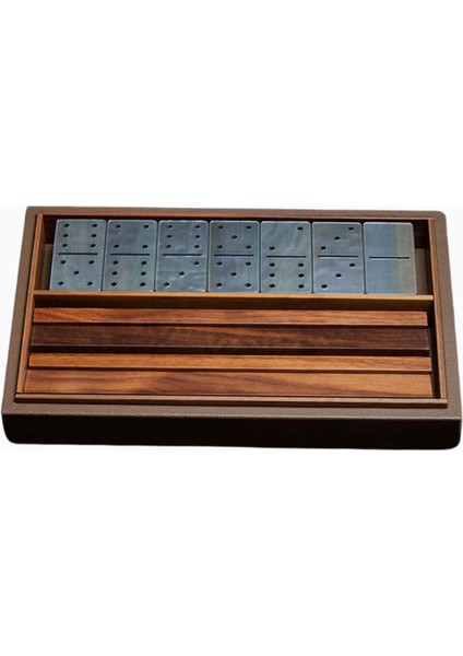 Dominoes Game Set HS808 Italyan El Yapımı Domino Seti